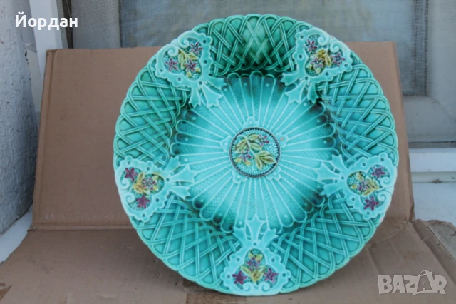 Стара порцеланова фруктиера, снимка 5 - Колекции - 51031393