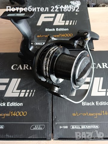 продавам риболовна макара FL Strategist14000 Black Edition, снимка 2 - Макари - 44351369