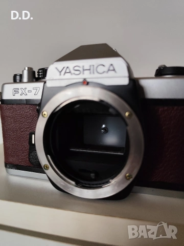 Yashica FX-7 тяло - работеща, снимка 6 - Фотоапарати - 53897724
