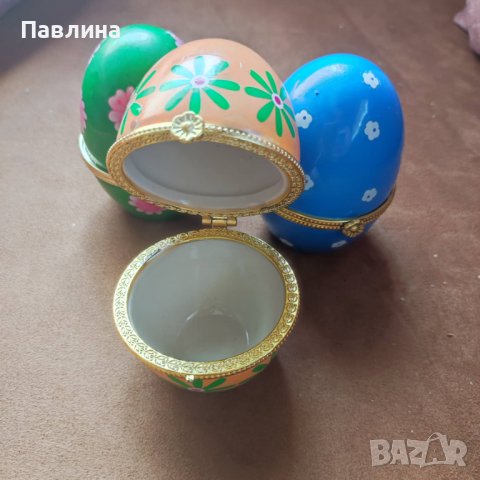 Порцеланови яйца, снимка 6 - Декорация за дома - 37676901