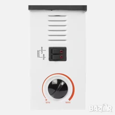 Конвектор Alpina - 3 степени - 750/1250/2000 вата - преносим - бял, снимка 4 - Отоплителни печки - 50163639