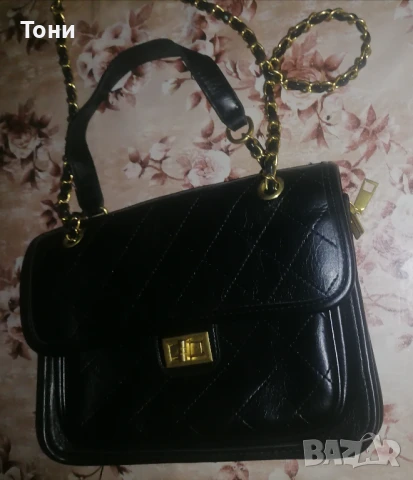 Нова Кожена Дамска Чанта 