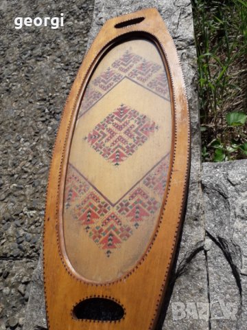 Ретро дървен поднос  10/4, снимка 11 - Антикварни и старинни предмети - 33881151