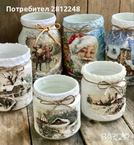 Коледни свещници