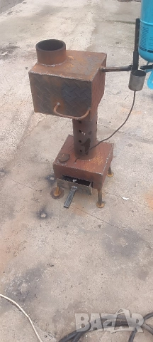 печка на изгоряло масло