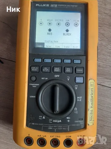 Графичен мултиметър FLUKE 867B, снимка 10 - Други инструменти - 56456884