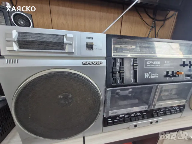 SHARP GF-565, снимка 2 - Радиокасетофони, транзистори - 49357982
