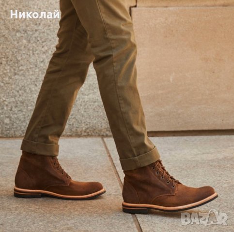 Nisolo Andres All Weather Boot, Waxed Brown , снимка 11 - Мъжки боти - 30337236
