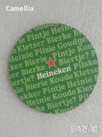 Подложка за бира Heineken 