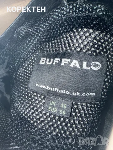 Кожено Мото Яке BUFFALO с вградени протектори Размер L, снимка 2 - Якета - 56048630