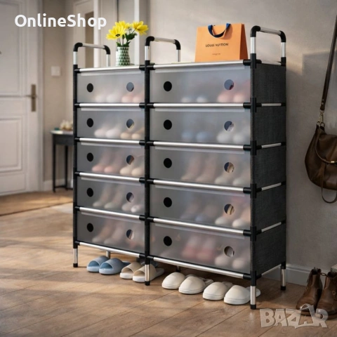 Модерен шкаф за обувки, снимка 4 - Шкафове - 53254507