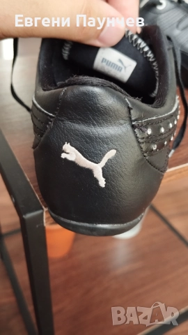 Puma дамски маратонки размер 36 с камъчета в в черно , снимка 3 - Маратонки - 51671050