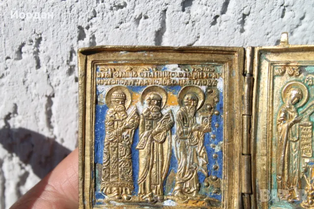 Руска нагръдна икона, снимка 2 - Икони - 50109463