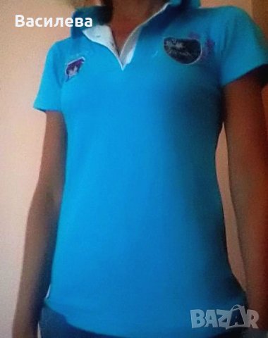 Дамска поло тениска La Martina + плажна чанта, снимка 5 - Тениски - 38220323