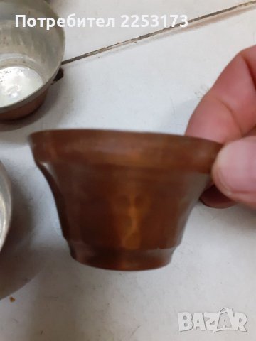 БГ медни чаши 6 броя, снимка 2 - Декорация за дома - 37934704