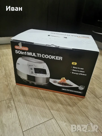 Мултикукър Delimano 50 в 1 , снимка 10 - Съдове за готвене - 53069566