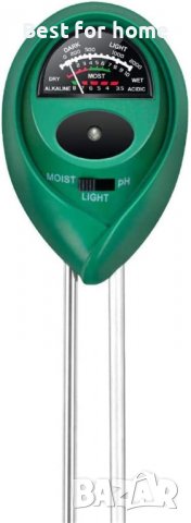 Устройство на контрол на почвата, осветеността и влагата в градината iPower 3-in-1 Soil Test, снимка 3 - Градинска техника - 37819850