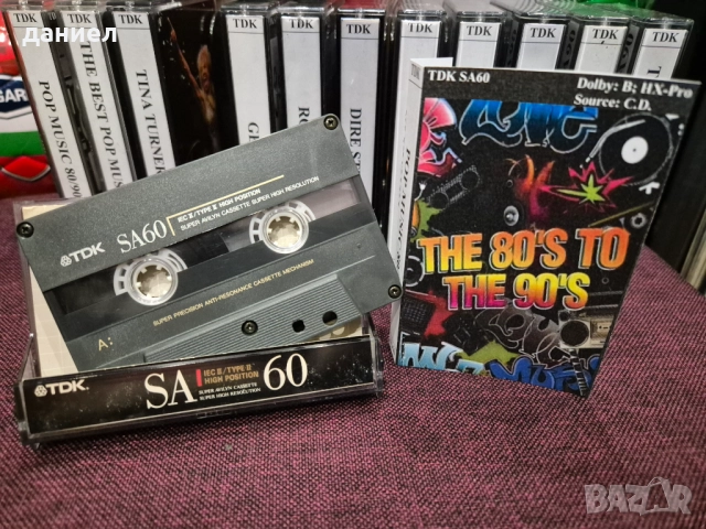 Аудио касети TDK SA/SA-X 90 - поп и рок музика, Genesis, Tina Turner и др. + подарък, снимка 7 - Аудио касети - 52737331