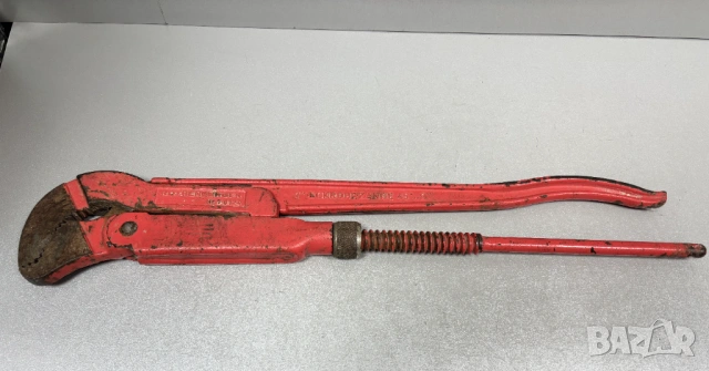 Голям, здрав! Тръбен ключ Rothenberger двураменен с S-челюсти 2 ", 520 мм, 45 °