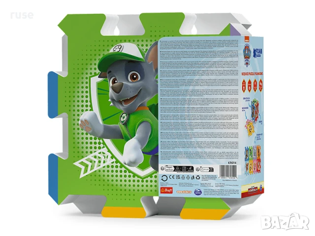 НОВИ! Пъзел постелка за игра Trefl – Peppa, Paw Patrol или Ариел, снимка 7 - Образователни игри - 50983513