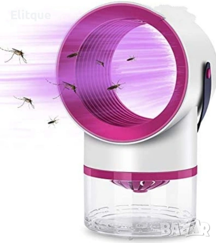 Лампа против комари, USB зареждане, улавя до 20 квадратни метра, снимка 3 - Друга електроника - 53120556