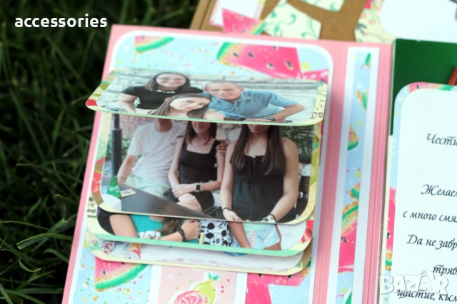 Ръчно изработена персонална кутийка за рожден ден