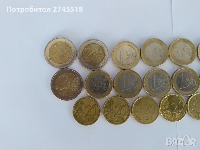 Лот от монети  18 бр , снимка 5 - Нумизматика и бонистика - 55969389