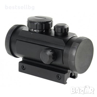 Бързомер оптически дигитален мерник прицел лазер за оръжие пушка 1x30, снимка 5 - Оборудване и аксесоари за оръжия - 29241820