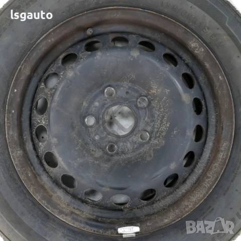 Стоманени джанти 5x112 с гуми R15 Volkswagen Golf VI 2008-2016 ID:148569, снимка 3 - Гуми и джанти - 51401208