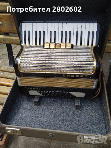 Продавам акордеон Хонер Hohner 72  баса, снимка 5 - Акордеони - 36621244