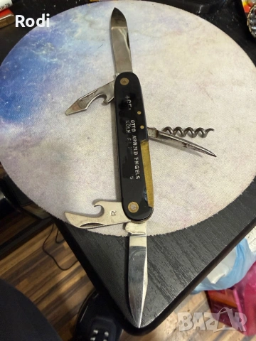 стар военен нож kaufmann k55k solingen