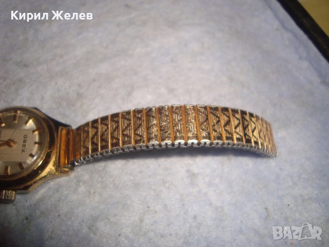OREX MADE in ROMANIA 19 RUBIS СТАР МЕХАНИЧЕН МАРКОВ ЧАСОВНИК ОРЕКС РУМЪНИЯ ПОЗЛАТЕН 26719, снимка 15 - Дамски - 36690356