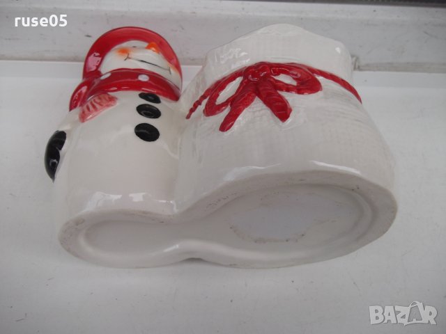 Фигура "Снежен човек", снимка 2 - Други ценни предмети - 30381103