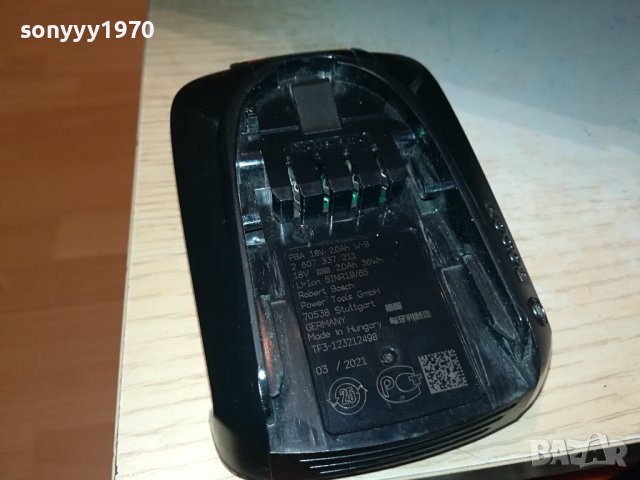 BOSCH LI-ION BATTERY PACK 0611231119, снимка 7 - Винтоверти - 42873311