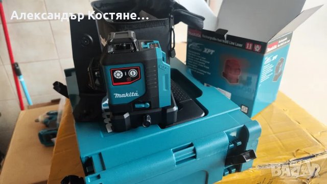 Лазер Makita SK700D + куфар + зарядно + 2хбатерии, снимка 9 - Други инструменти - 40362812