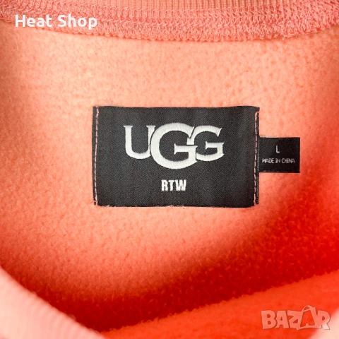 Дамска блуза UGG Madeline Fuzzy Logo Crewneck Sweatshirt, снимка 4 - Блузи с дълъг ръкав и пуловери - 53914569