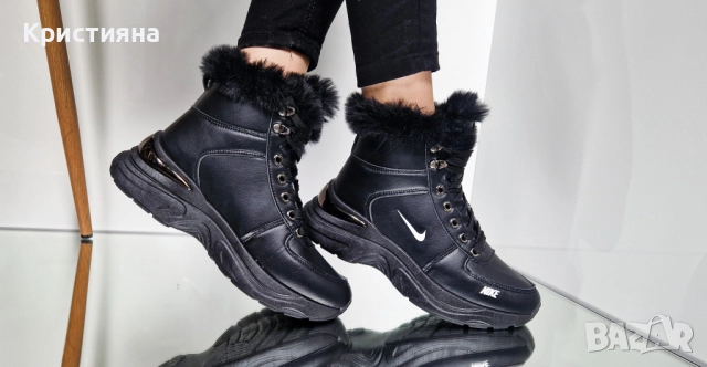 Дамски спортни боти с вата реплика на nike, снимка 2 - Дамски боти - 52421894