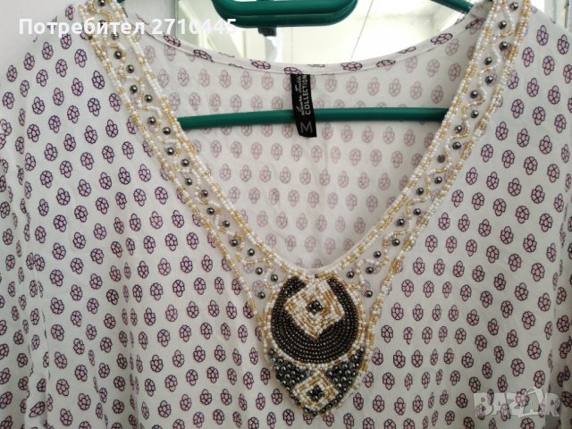 Маркова блуза, M размер, снимка 6 - Туники - 36679409