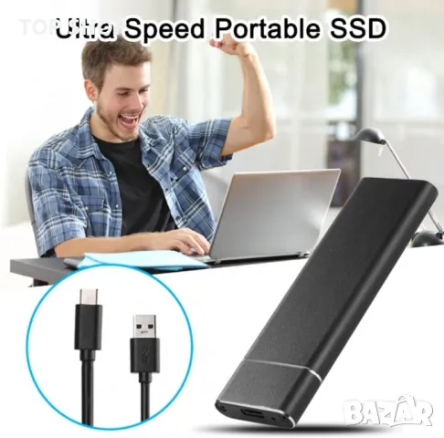 SSD външен хард  диск 4TB от FEENG, снимка 9 - Твърди дискове - 48804943