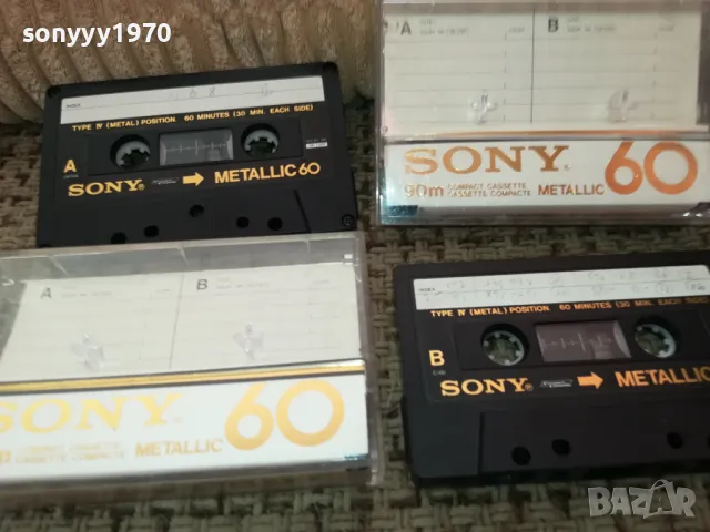 SONY-JAPAN TAPE METALLIC 60 1612241519, снимка 17 - Аудио касети - 48366997