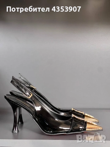 Yves Saint Laurent токчета обувки, снимка 3 - Дамски обувки на ток - 53368806