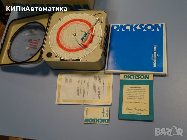 регистратор DICKSON TH8-7F temperature&humidity recorder, снимка 1 - Други машини и части - 37504204