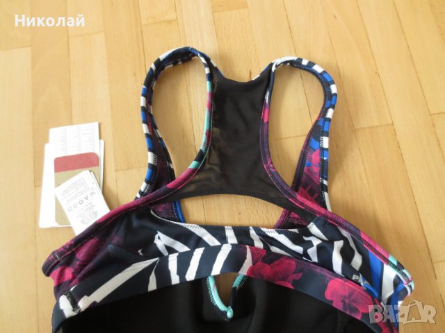 Reebok Women's Bikini Bra Top, снимка 11 - Корсети, бюстиета, топове - 36593735