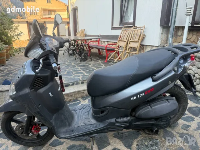 Скутер Sym HD 125 Evo, снимка 2 - Мотоциклети и мототехника - 50312522
