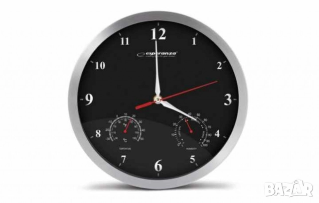 Стенен часовник Washington, 30см., кварц, черен, снимка 6 - Други стоки за дома - 51948596