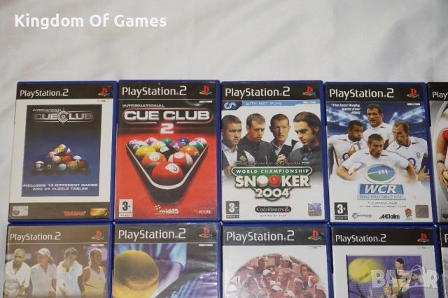 Игри за PS2 Cue Club 2/Snooker 2004/Rugby 2006/Darts/Pro Tennis/Cricket 07/Tiger Woods 10/Torino2006, снимка 2 - Игри за PlayStation - 53921118