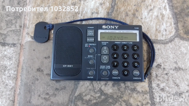 Sony ICF SW1, снимка 2 - Радиокасетофони, транзистори - 54242766