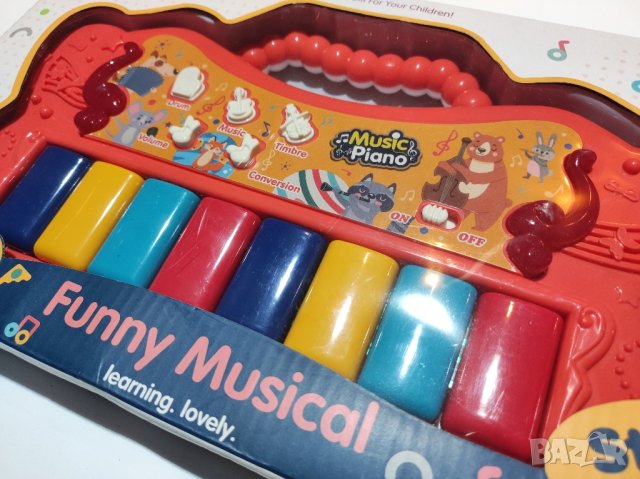 Музикална играчка електронно пиано/синтезатор , снимка 1