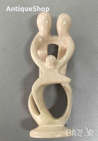 Ръчно изработена статуетка от сапунен камък. Кения. Африканско изкуство 