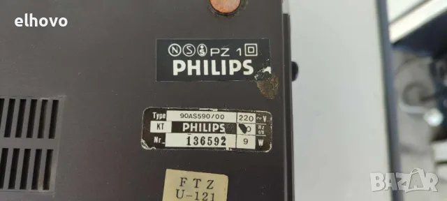 Радиочасовник Philips 90AS590, снимка 7 - Радиокасетофони, транзистори - 50299518